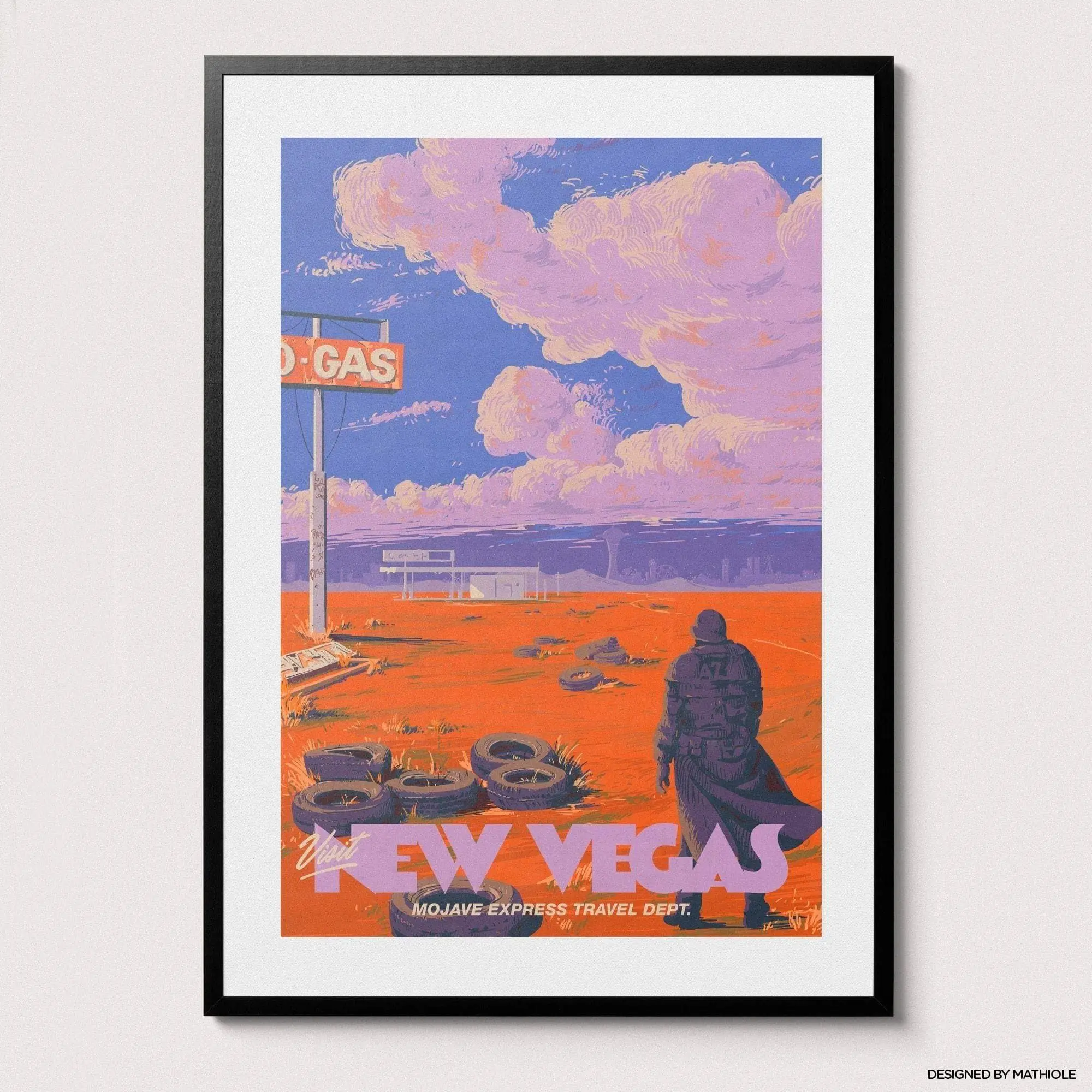 [FAST SALE UP TO 45%] Fallout Video Game Art Collection, New Vegas NCR Ranger Vault Boy Vault-Tec Propaganda Poster, Retro Wasteland Wall Decor, Unframed Print Only