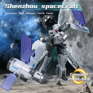 Aerospace Robot Model Action Figures Toys Model Mecha Deformation New Force Action Figures Toys