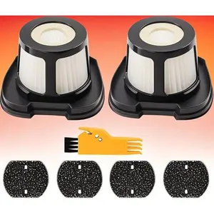 Replacement Vacuum Filters for Bissell Handheld Vacuums - 2 Mesh & 4 Foam Filters - Compatible with Models 2390 2389 2579 - High Efficiency Dust Trapping - Durable Washable Reusable Filters - Perfect for Pet Hair Cleaning