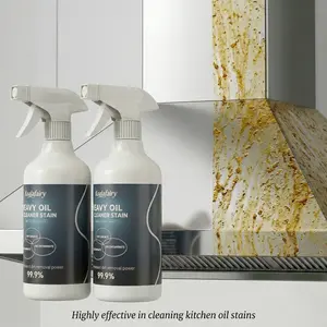 Koalafairy Kitchen Range Hood Cleaner Spray, Super Powerful Oil & Grease Remover, One-Spray Deep Cleaning for Stoves, Ovens & Countertops, Effortlessly Removes Stubborn Oil Stains, Household Multi-Purpose Cleaning with Cloth