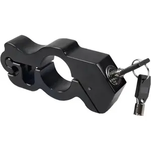 Heavy-Duty Anti-Theft Bicycle Handlebar Lock, Suitable for Motorcycles & Bikes, Secure Throttle & Brake Lever Locking System