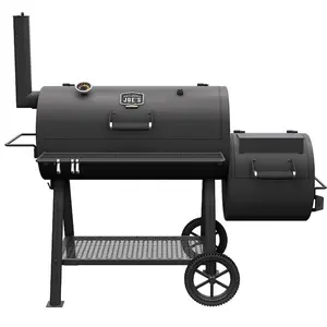 Oklahoma Joe's Highland 879-Sq. Inches Black Horizontal Charcoal Smoker