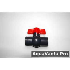 PVC Ball Valve (Standard Handle Type) 1/2