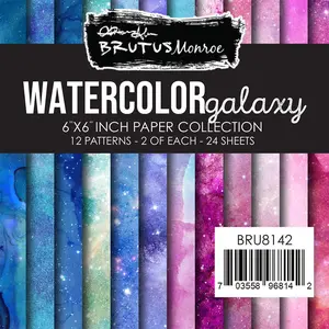 Watercolor Galaxy 6x6 Paper Pad