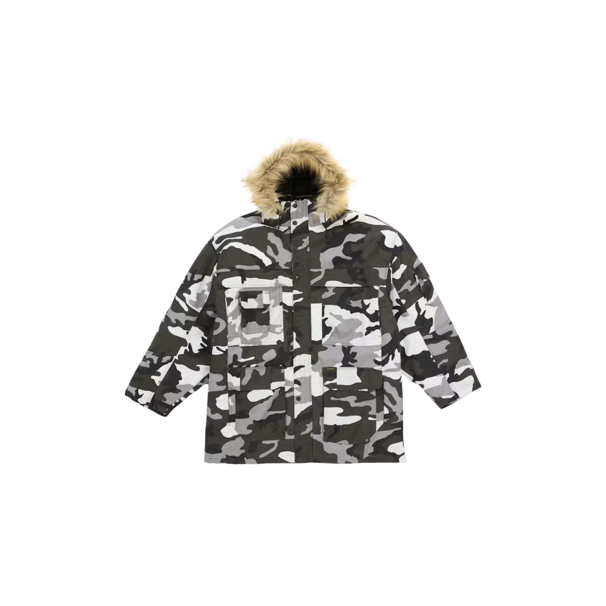 Cordura Snorkel Down Jacket "FW25 - Snow Camo" SU27584