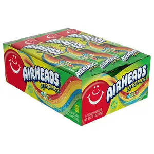 Airheads Xtremes (2 oz., 18 ct.) Fruity Sweet Chewy Rainbow Candy  Bonbon