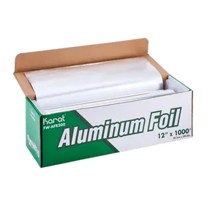 Karat 12" x 1000' Standard Aluminum Foil Roll - 1 roll