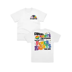 Equal Rights for Others Does Not Mean Fewer Rights for You It's Not Pie Shirt, LGBT Rainbow, Equal Rights Shirt Clothing Cotton Menswear Oversized