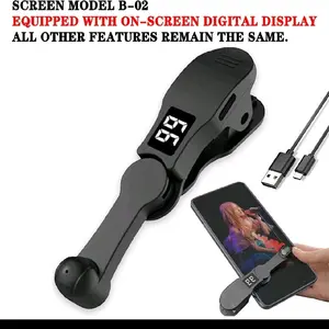 Smart Automatic Screen Clicker, Auto Clicker for Smart Phone, Screen Tapper for iPhone Android iOS Apps, Fast Click Simulation Finger Continuous Click for Gaming Selfie Smartphone