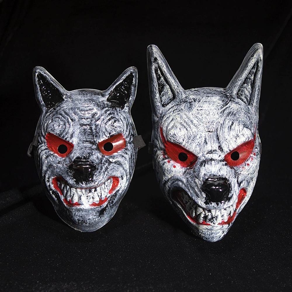 New Wolf King Wolf Face Mask Halloween Makeup Ball Dress Up COS Funny Horror Mask Bar Party Mask creative prank gift