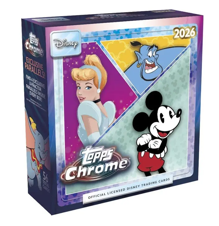 2026 Topps Disney Chrome Mega Box - Rip or Ship - Factory Sealed