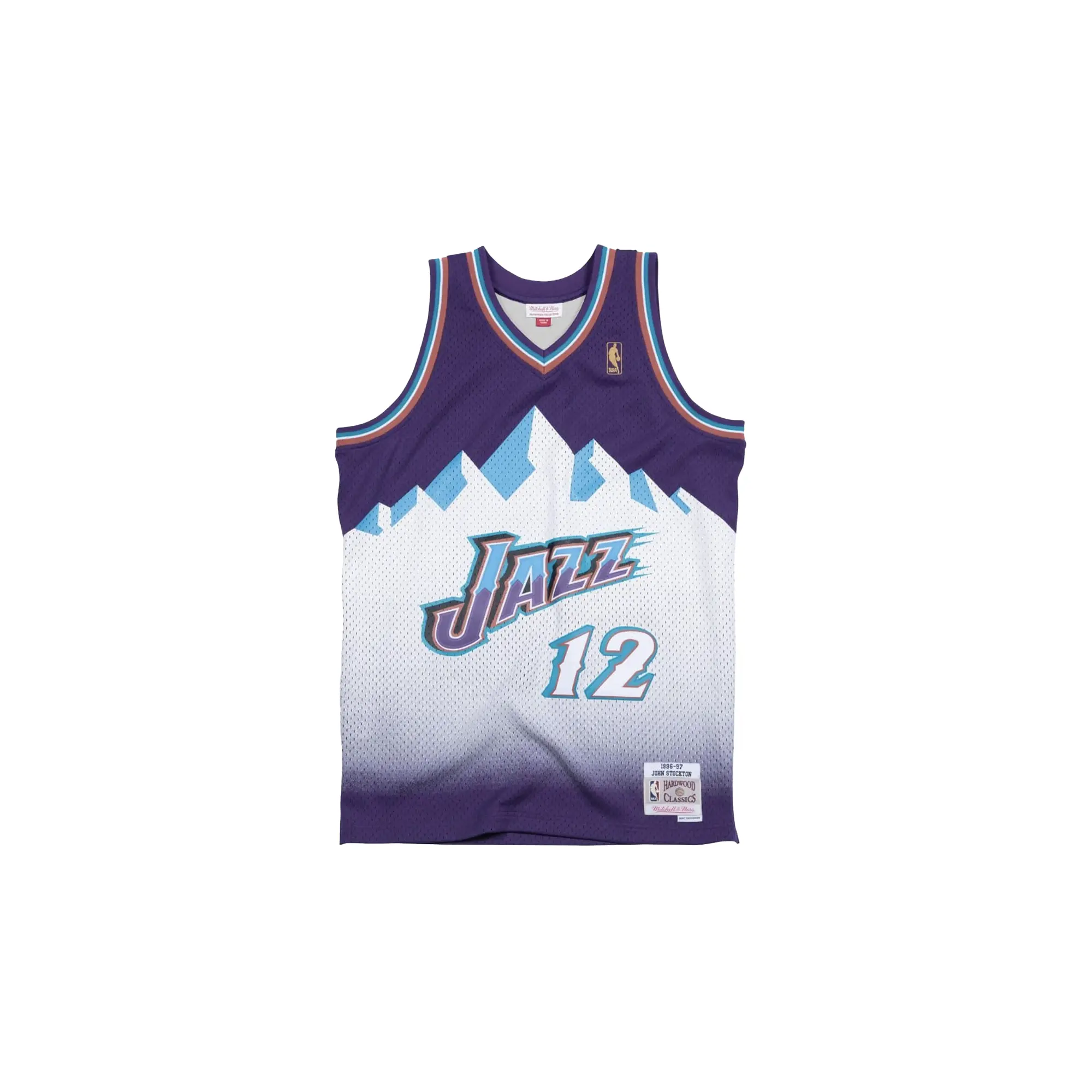 NBA Swingman Road Jersey Jazz "John Stockton (Away)" SMJYGS18217 UJAPURP96JST
