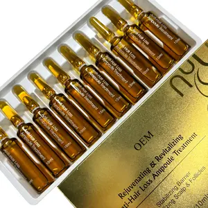 OEM Dr. Vanbsy Hair Care Ampoule Serum 10ml Intensive Repair Moisturize & Strengthen Concentrated Hair Treatment for Damaged Hair Hydrate Haircare Moisturizer