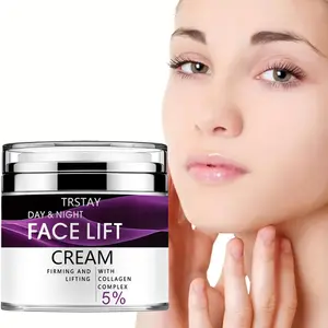 TRSTAY Day and night face cream tightens and improves moisturizing, moisturizing and brightening with collagen