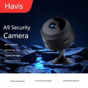 Mini HD WiFi Wireless Remote Night Vision Camera / Night Vision Action Camera, Basic style wifi