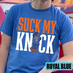 Suck My Knick Shirt, New York Basketball Graphic Tee, Vintage Sports Fan T-Shirt