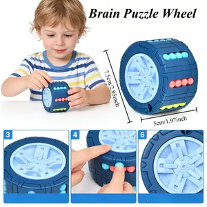 Magic Wheel Cube: 3D Bead Spinner Puzzle Game | Stress Relief & Logical Thinking Toy