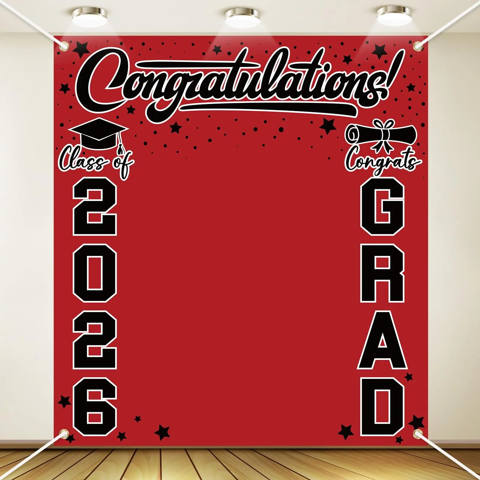 1 Set of Large-Scale Graduation Ceremony Backdrops for the Class of ...