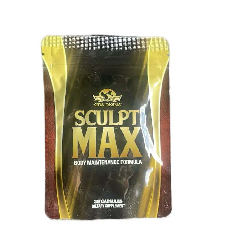 Vida Divina Sculpt Max Capsules Supplement 30 Capsules - Body Maintenance Formula with Nuciferine for Healthy Metabolic Function Natural Edible