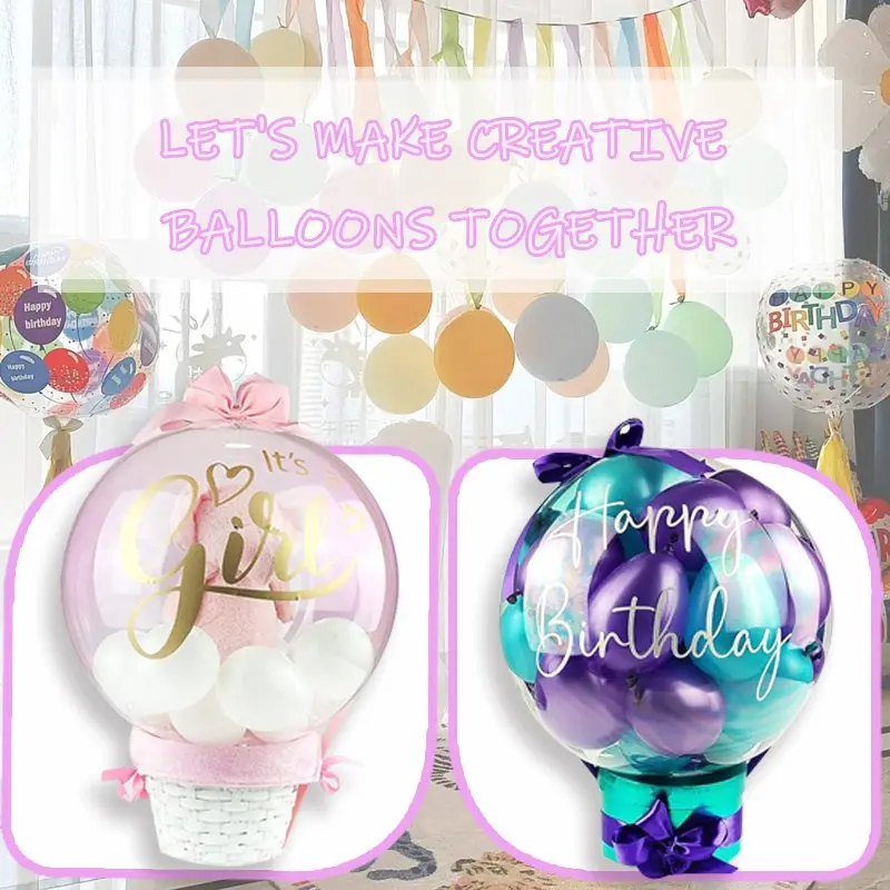 Balloon Expansion Machine Set, Including Balloon Expansion Machine, Trachea and Blowing Port, Suitable for Parties, Gender Decryption, Wedding Ceremonies, For Halloween, Christmas