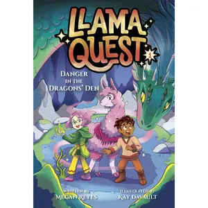 USED-Llama Quest #1: Danger in the Dragons' Den by Reyes, Megan (Paperback)