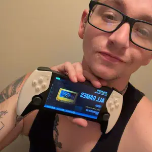 Protable Retro Handheld Game Console - Performance Boost: Over 20,000 Games Built-in, Handheld Game Console with HD 5.5-inch IPS Screen Classic Video Games Supports TV Connection,14+ Emulators & 5-Hour Battery Life Valentine's Day