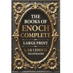 The Books of Enoch Complete LARGE PRINT (Illustrated): 1, 2 & 3 Enoch With Authentic Illustrations, Insightful Introductions and Commentary