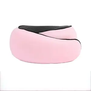 Snail Airplane Neck Pillow, Soft Support Design for Sleep, Car Train Office Home Use, Washable Cover, Portable Cervical Cushion with Storage Bag