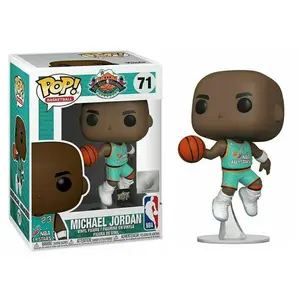 Funko Pop! Michael Jordan All Star, Slam Dunk, Chicago Bulls, NBA 71 - Upper Deck Exclusive Vinyl Figure in PopShield Protector