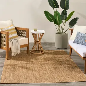 Nourison Horizon Chevron Flatweave Area Rug, Indoor/Outdoor Patio Rug, Patio Rug Outdoor