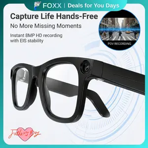 The #1 Choice for 99% of Users: Ivision6 AI Smart Glasses — Featuring an 8MP HD Camera, OpenAI Intelligent Recognition, 1080P Stabilized Video Recording, and Smart Wearable Technology.