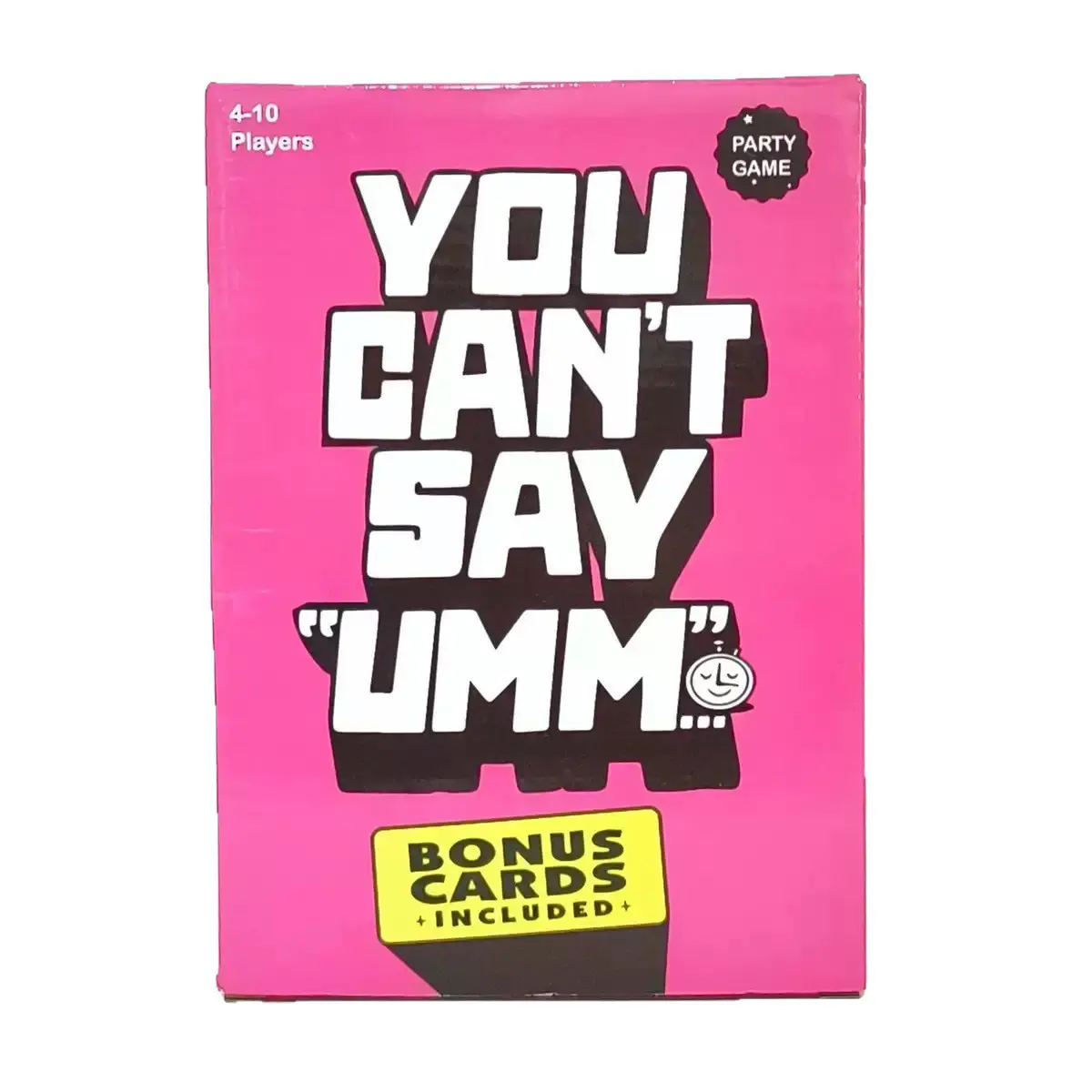 You Can't Say That Party Game with Additional Cards, Fast-Paced Family Word Game, Perfect for Board Game Night, 4-10 Players, Family Fun Game