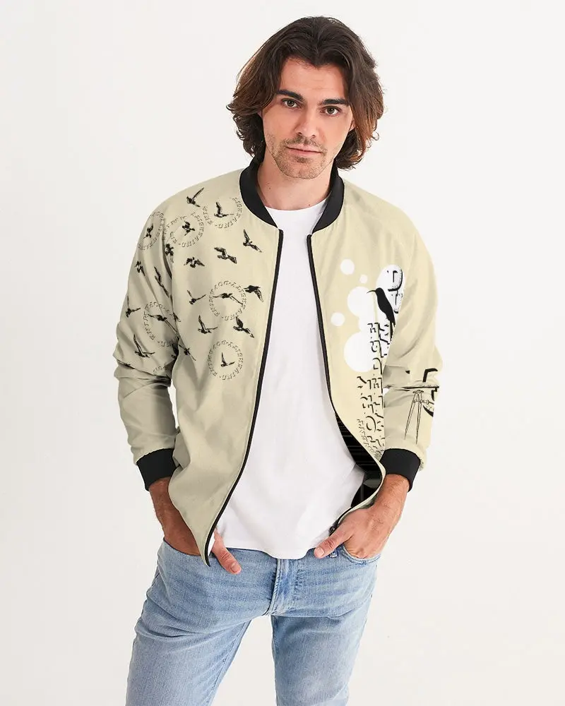 Dopamine university Men's All-Over Print Bomber Jacket