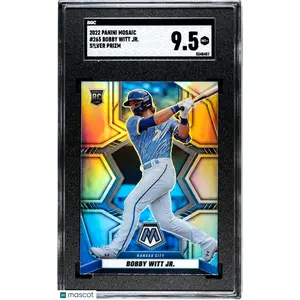 2022 Panini Mosaic Bobby Witt JR. #265 SGC 9.5 Baseball