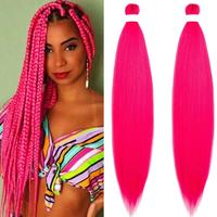 Pink Braiding Hair 2 Packs