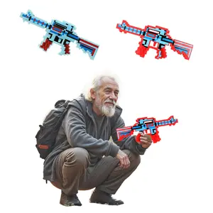 Safe Plastic Pixel LED Battle Toy with Sound Effects for Kids & Adults Party & Gaming Gift Toys China Made