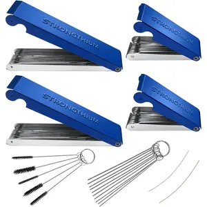 Cutting Torch Tip Cleaner Tool Kit for Welding Nozzles Carburetor Jet Sprinklers Shower Heads Spray Guns Orifices Wires Needles Set