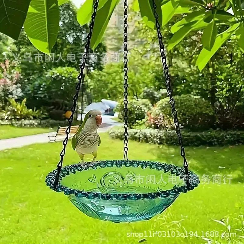 Bird feeder (single layer) blue