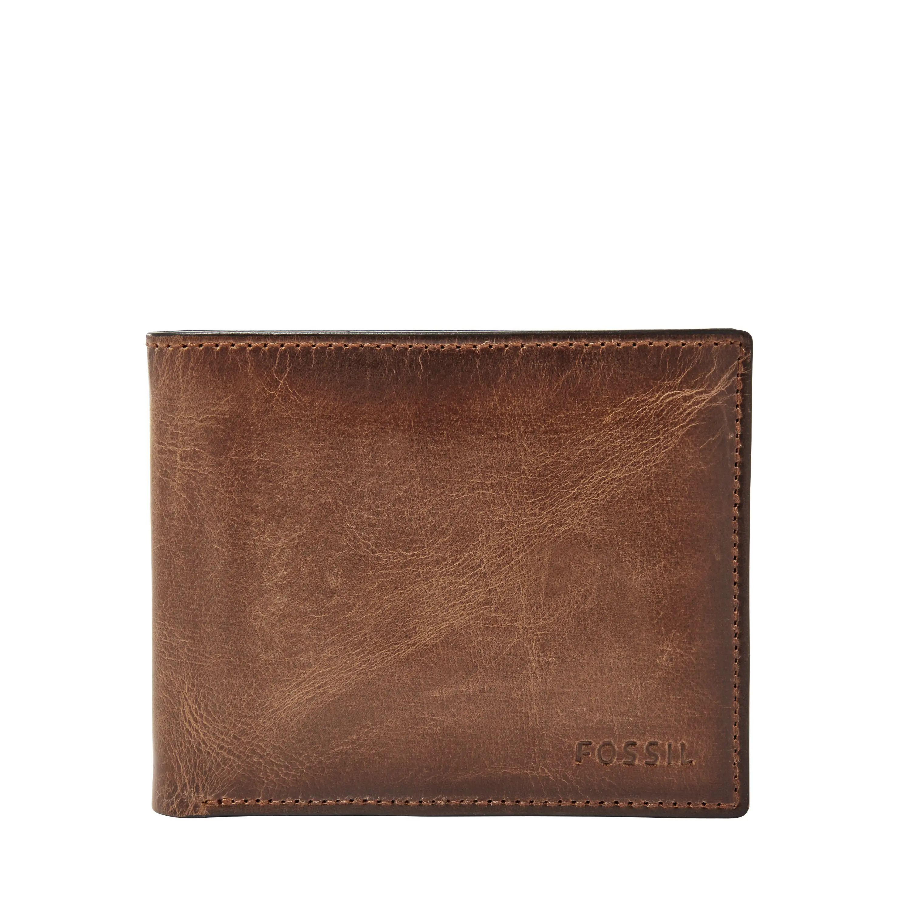 Fossil Men's Derrick RFID Leather Passcase Wallet Fossil Men's Derrick RFID Leather Passcase Wallet