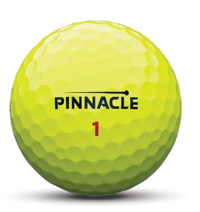 Pinnacle Rush Yellow Golf ball Pinnacle Rush Yellow Golf ball