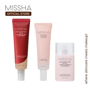 [MISSHA Official] Tiktok's Best BB Cream + Pore Blurring Balm + Priming Sunscreen Trio