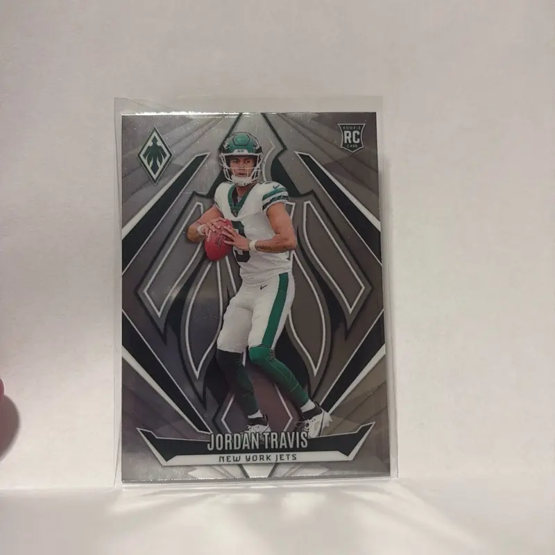Panini Jordan Travis Phoenix Rookie Card New York Jets Football Collectible Trading Card RC