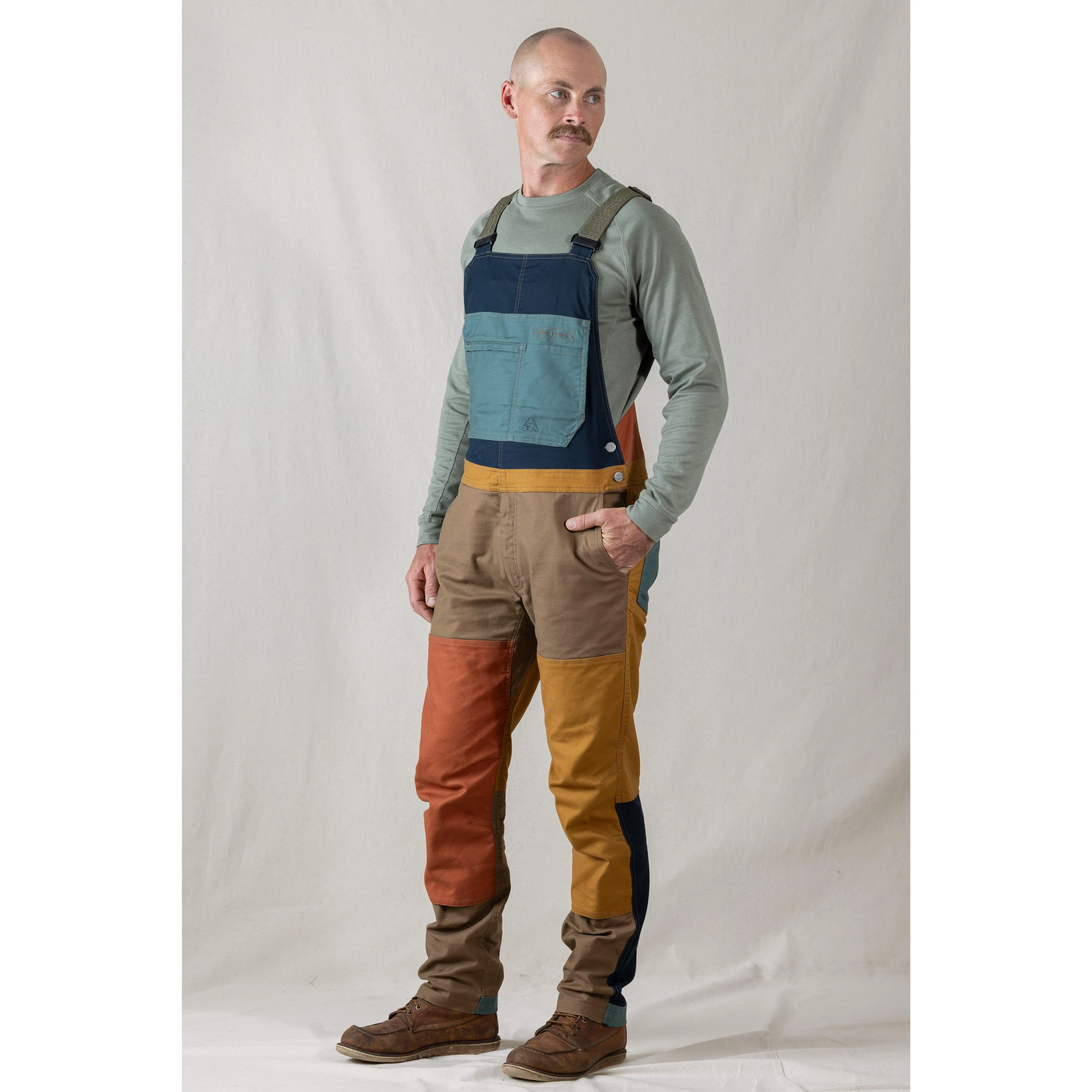 Flex Canvas Overalls