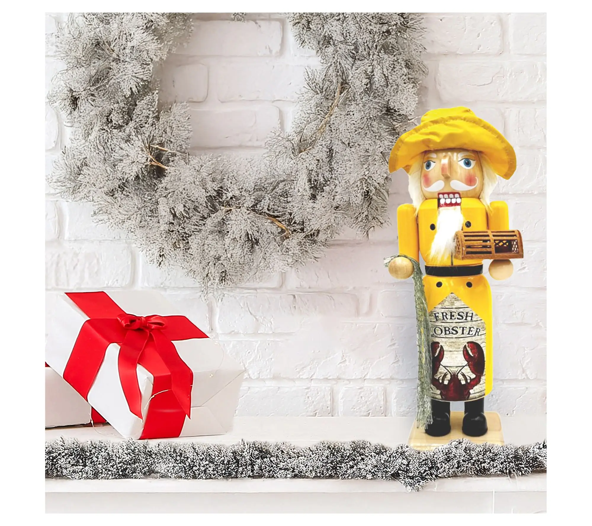 Santa's Workshop 14" Fresh Lobster Nutcracker
