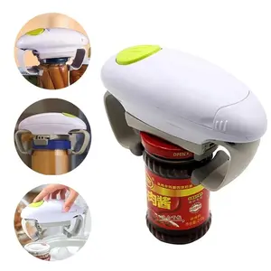 Electric Bottle Opener One Click Fully Automatic Restaurant Screw Cap Handheld Kitchen Tool Can Glass Bottle Tin Tool