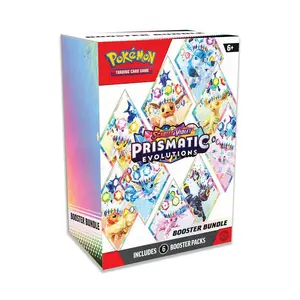 Prismatic Evolutions Booster Bundle - Pokemon Scarlet & Violet Trading Cards Box