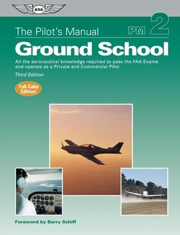 USED Book - The Pilot's Manual: Ground School: All the Aeronautical Knowledge Required to Pass the FAA Exams and Operate as a Private and Commercial Pilot (Pilot's Manual series, The) by The Pilot's Manual Editorial Board (Hardcover) - english