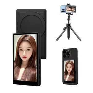 Selfie Monitor for iPhone & Android, HD Real-Time Monitoring, Direct Connection to Cellphone Camera Lens, Live Streaming Video Recording, Smartphone Camera Accessories