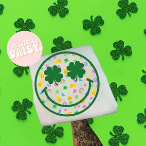 Lucky charm smiley shirt/sweatshirt