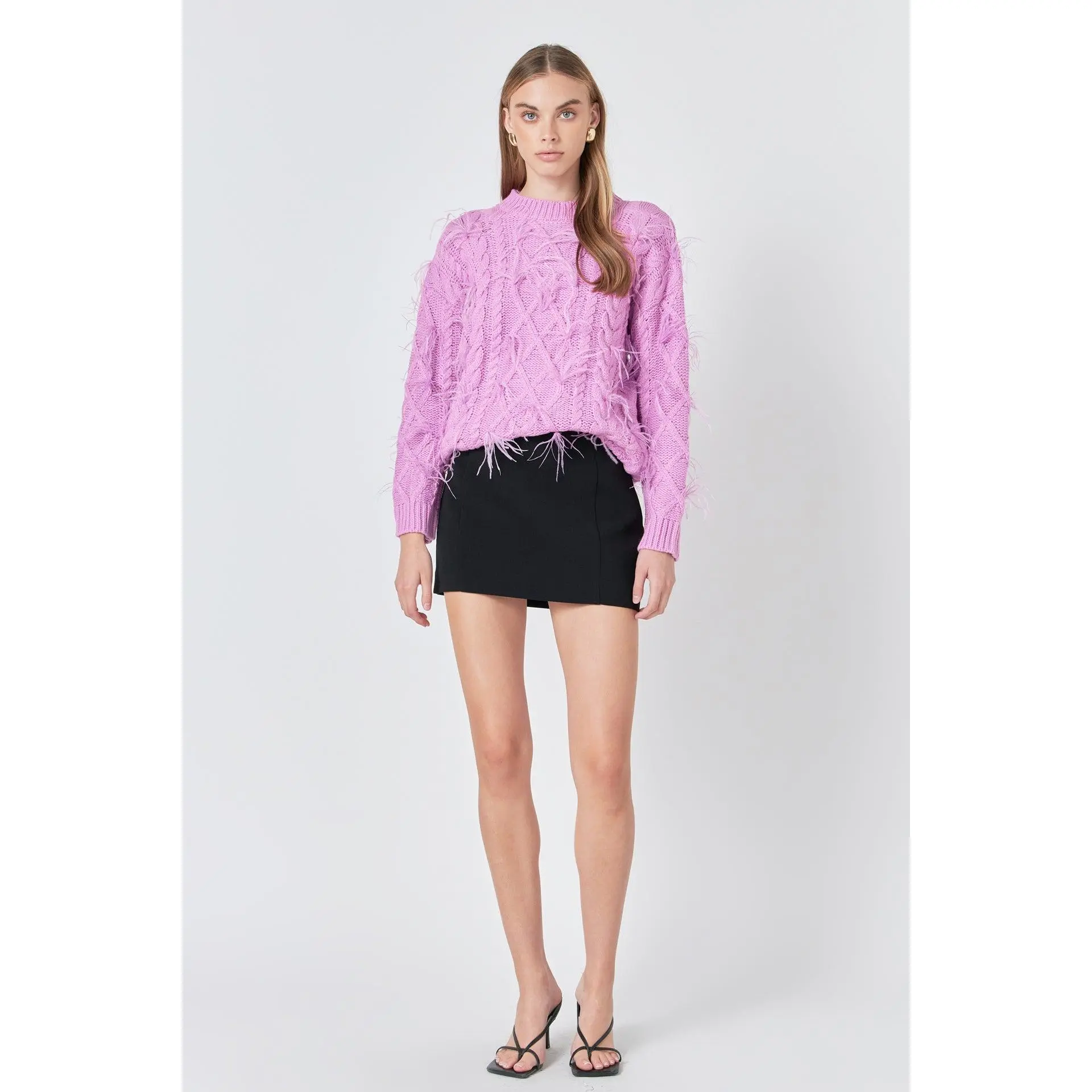 Feather Detail Sweater